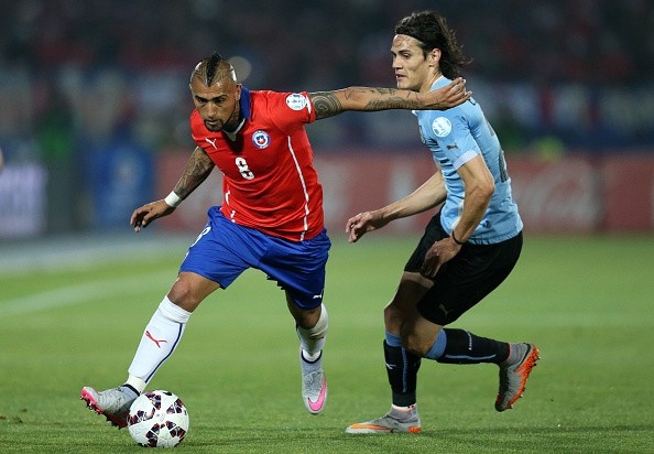 Tong hop tran dau: Chile 1-0 Uruguay hinh anh