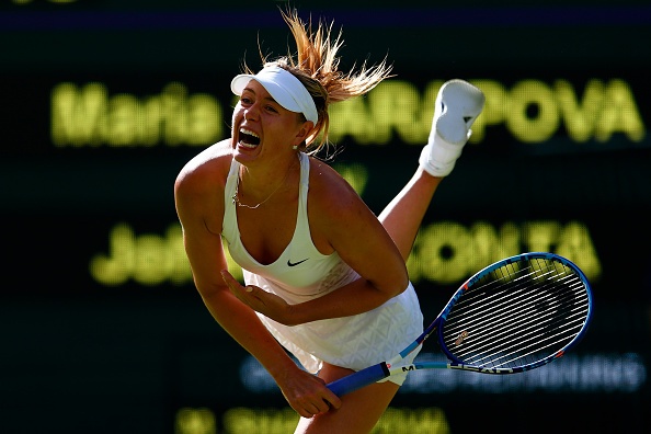 Maria Sharapova 2-0 Johanna Konta hinh anh