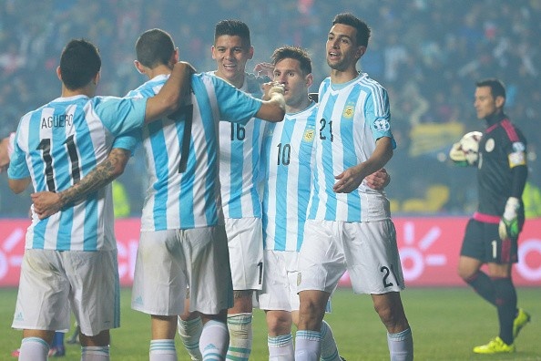 Tong hop tran dau: Argentina 6-1 Paraguay hinh anh