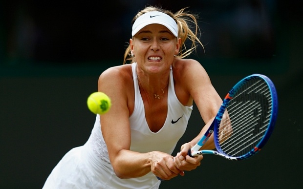 Vong 3 Wimbledon 2015: Sharapova 2-0 Begu hinh anh