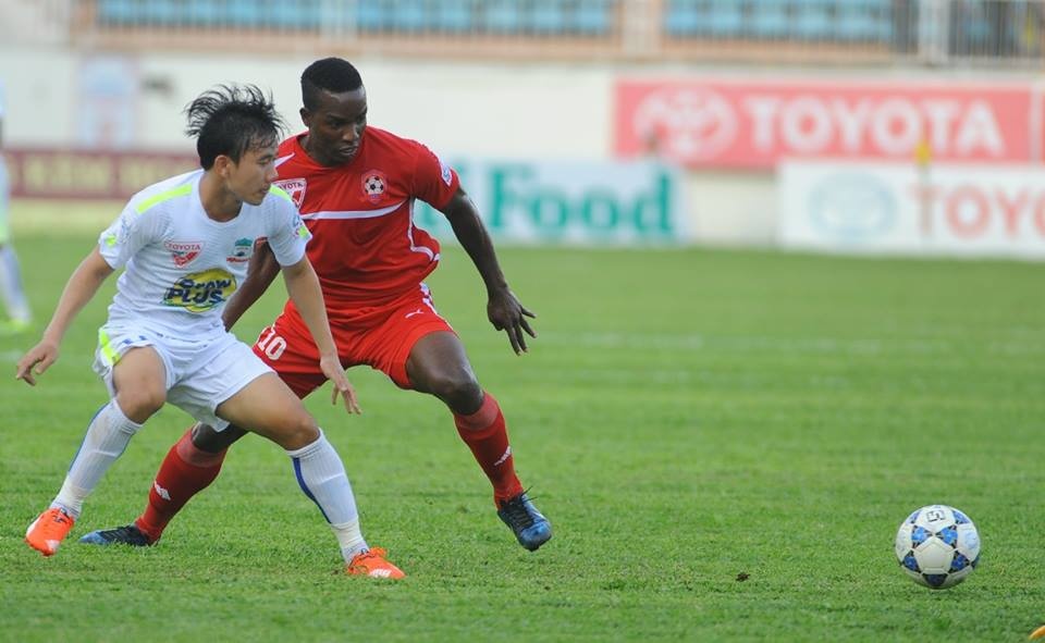 Video bong da: Hoang Anh Gia Lai - Hai Phong hinh anh