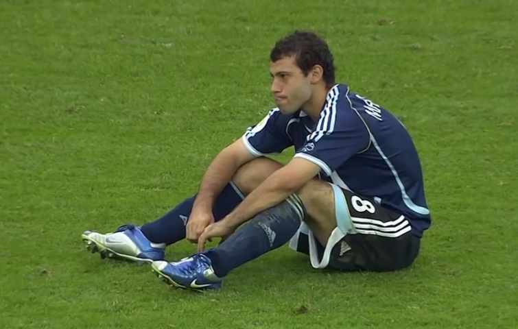 Argentina that bai tren cham 11 m truoc Duc o World Cup 2006 hinh anh