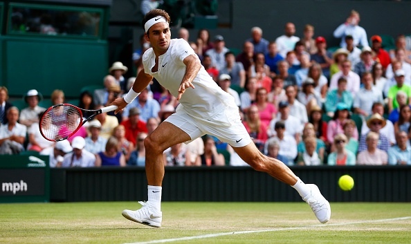 Vong 4 Wimbledon 2015: Federer 3-0 Bautista Agut hinh anh