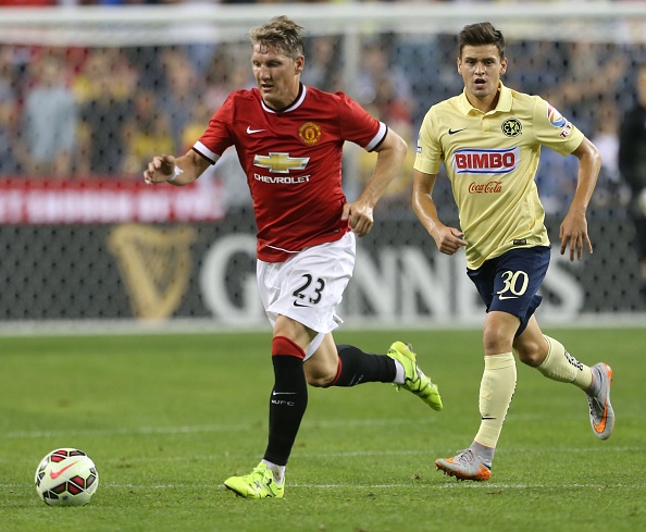 Man trinh dien cua Schweinsteiger truoc Club America hinh anh