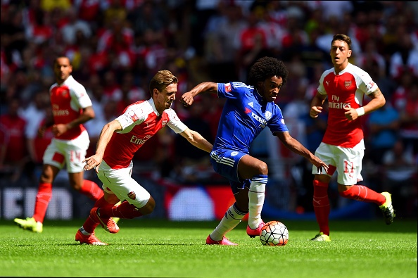 Tong hop tran dau: Arsenal 1-0 Chelsea hinh anh