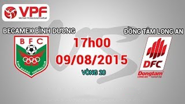 Video truc tiep: B.Binh Duong - Dong Tam Long An hinh anh