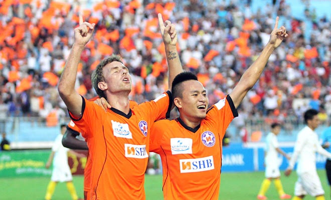 Tong hop tran dau: Da Nang 7-3 Dong Tam Long An hinh anh