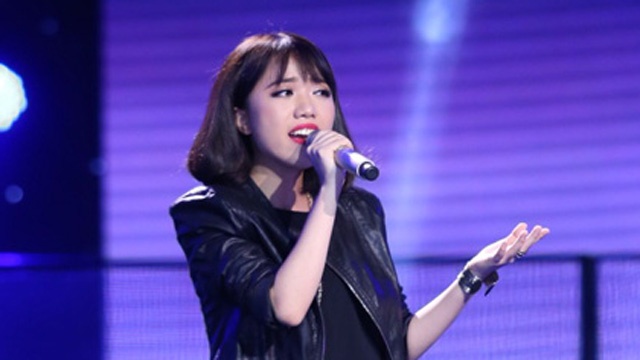 Khanh Linh the hien ca khuc 'Chay' hinh anh