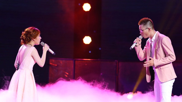 Ha Vy - Dang Quang song ca 'Dem co don' hinh anh