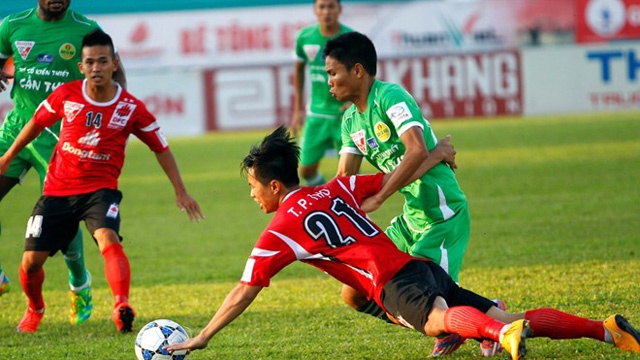 Tong hop ban thang: Dong Tam Long An 1-2 Can Tho hinh anh