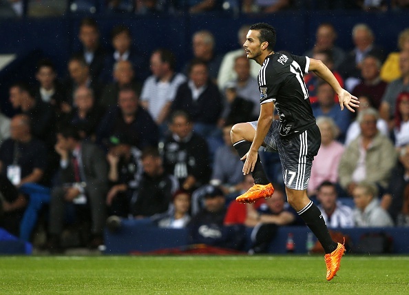 Ban thang dau tien cua Pedro cho Chelsea hinh anh