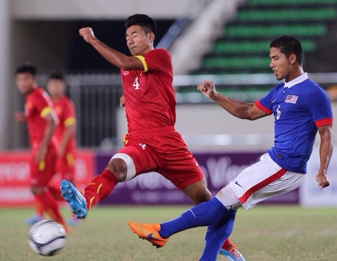 Tong hop tran dau: U19 Viet Nam 0-0 U19 Malaysia hinh anh