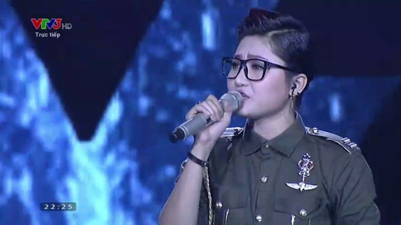 Vicky Nhung the hien lien khuc day an tuong hinh anh