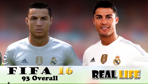 Su bien doi trong 12 nam cua Ronaldo trong game FIFA hinh anh
