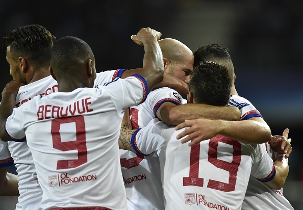 Tong hop tran dau:  Gent 1-1 Lyon hinh anh