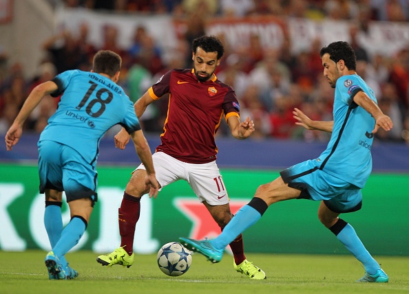 Tong hop tran dau: AS Roma 1-1 Barcelona hinh anh