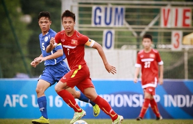 Tong hop tran dau: U16 Viet Nam 18-0 U16 Guam hinh anh