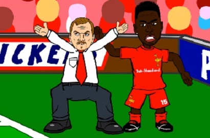 Rodgers nhay mua an mung Sturridge ghi ban hinh anh