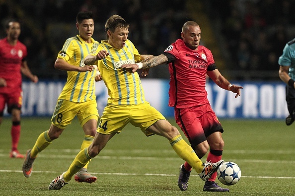 Tong hop tran dau: Astana 2-2 Galatasaray hinh anh