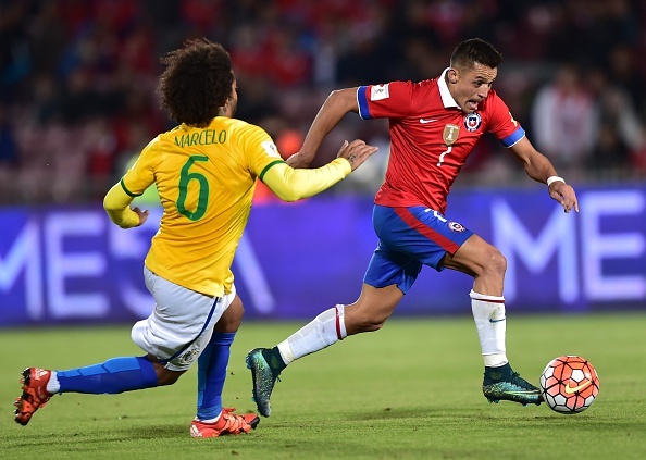 Tong hop tran dau: Chile 2-0 Brazil hinh anh