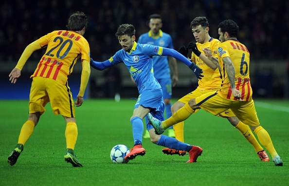 Tong hop tran dau: BATE Borisov 0-2 Barcelona hinh anh