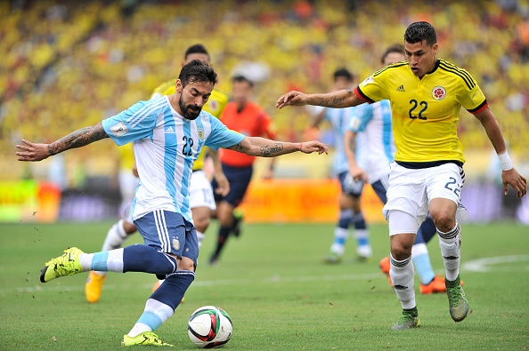 Tong hop tran dau: Colombia 0-1 Argentina hinh anh