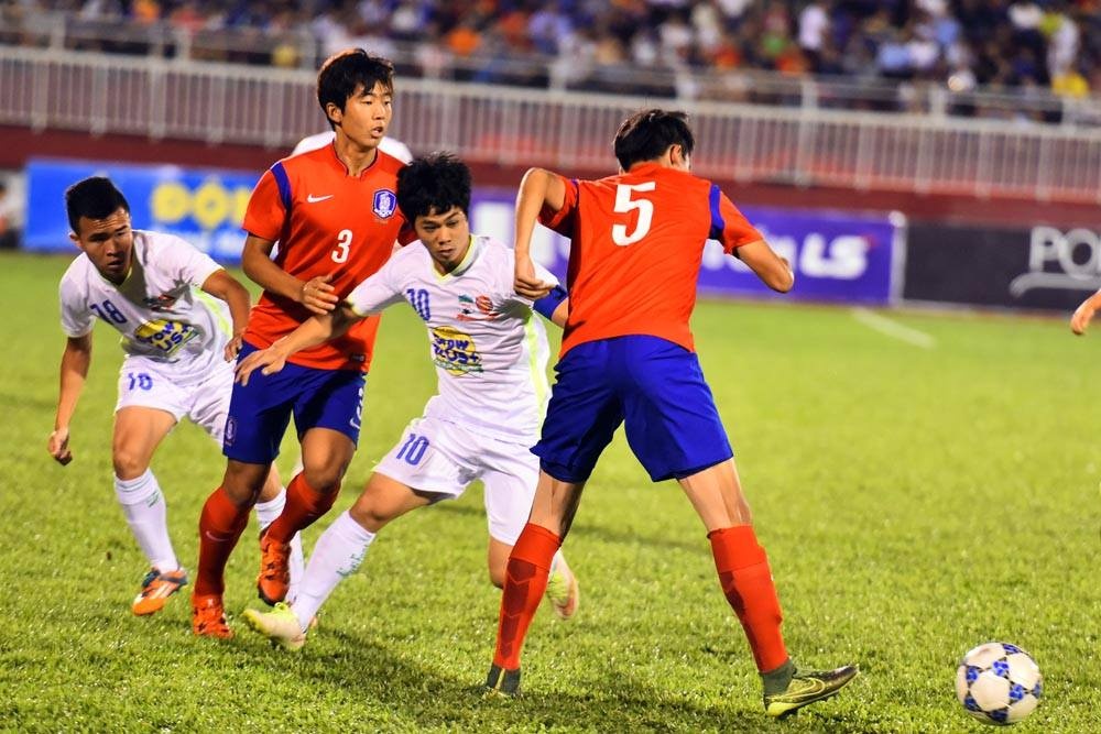 Tong hop tran dau: U21 Hoang Anh Gia Lai 0-1 U19 Han Quoc hinh anh