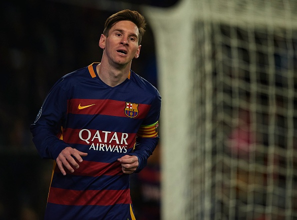 Messi phai uong thuoc khi dang thi dau hinh anh