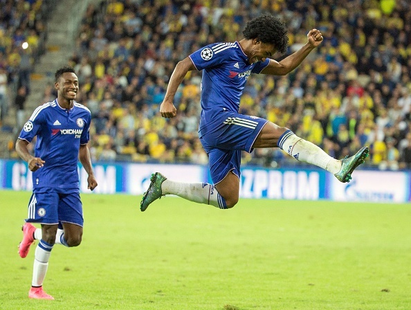 6 pha sut phat thanh ban cua Willian cho Chelsea hinh anh