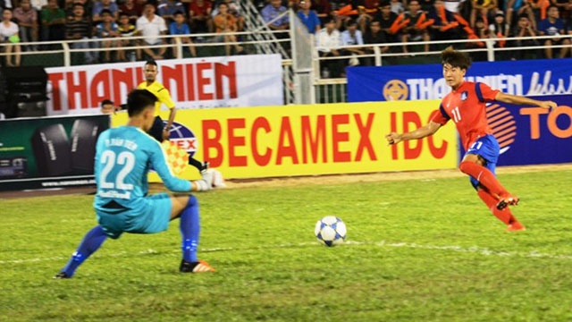 Video truc tiep bong da: U19 Han Quoc vs U21 Singapore hinh anh
