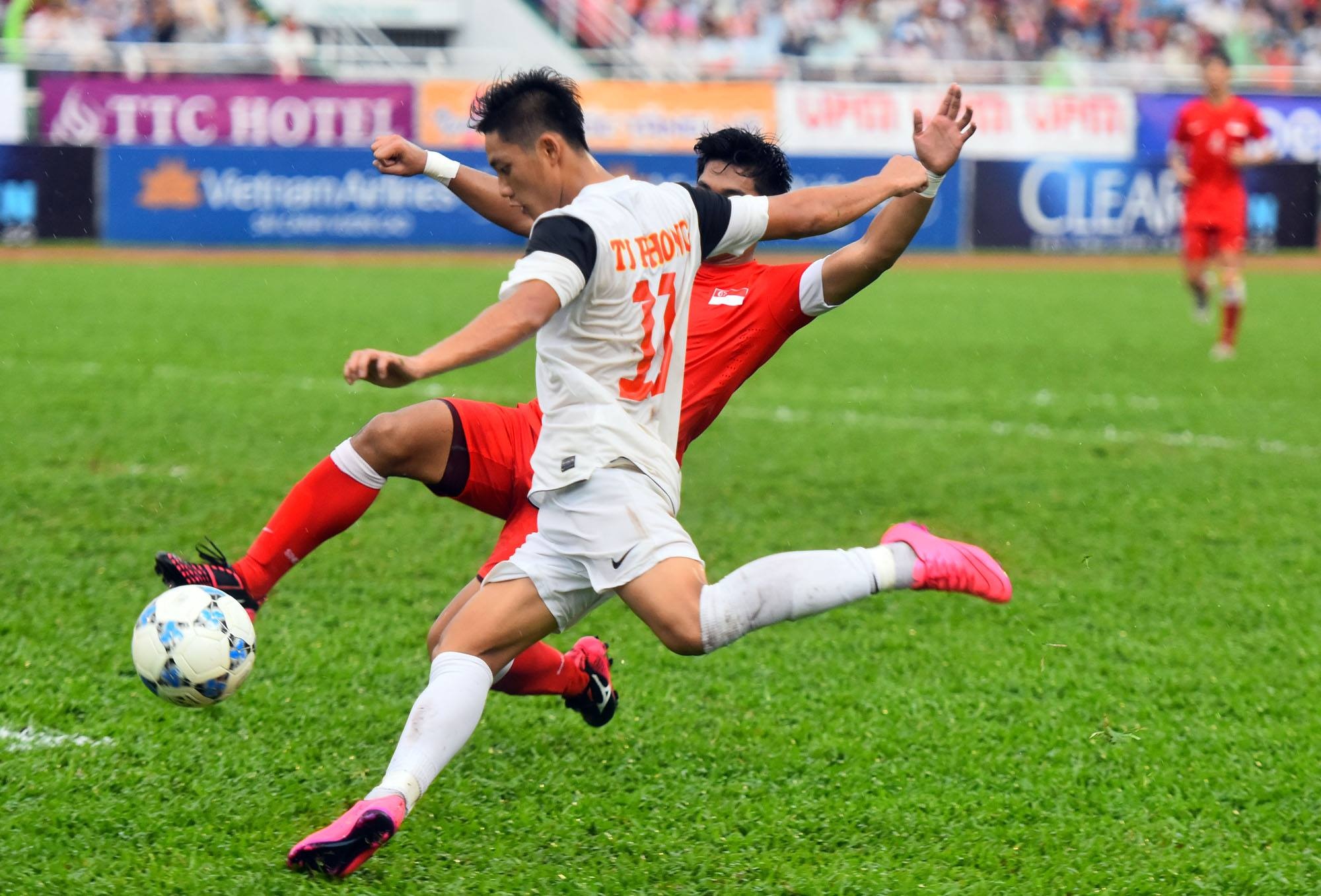 Tong hop tran dau: U21 Viet Nam 1-1 U21 Singapore (pen: 5-6) hinh anh