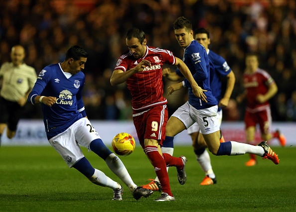 Tong hop tran dau: Middlesbrough 0-2 Everton hinh anh