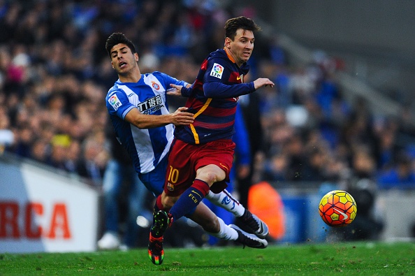 Tong hop tran dau: Espanyol 0-0 Barcelona hinh anh