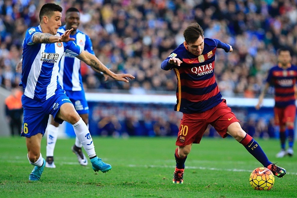 Man trinh dien cua Messi truoc Espanyol hinh anh