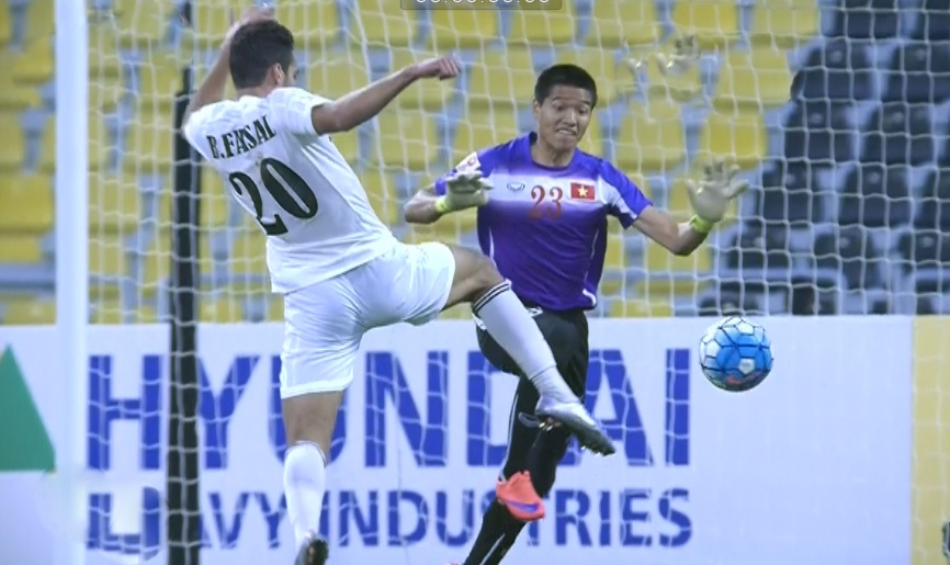 Tong hop tran dau: U23 Viet Nam 1-3 U23 Jordan hinh anh