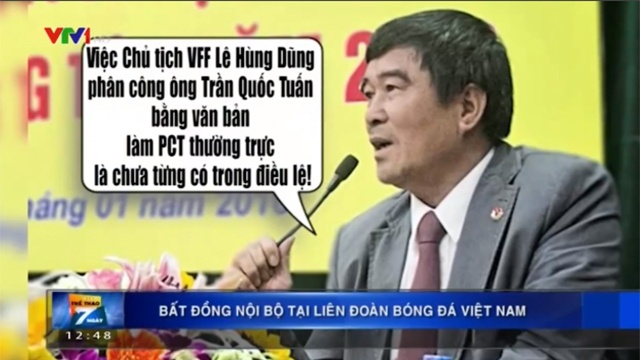 Bat dong noi bo tai Lien doan bong da Viet Nam hinh anh