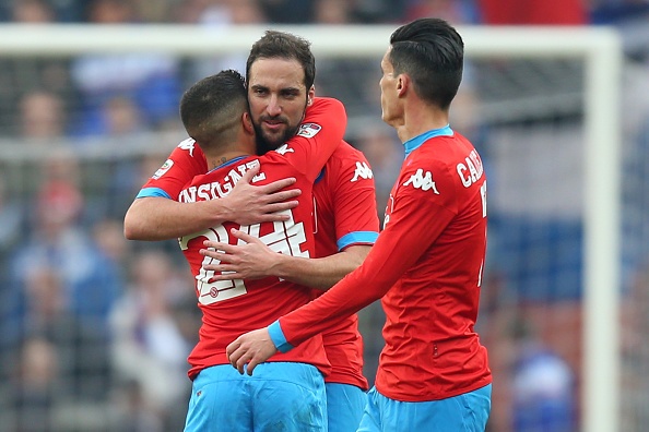 Tong hop tran dau: Sampdoria 2-4 Napoli hinh anh