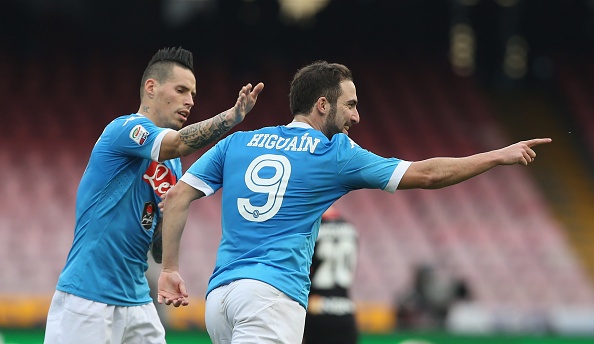Higuain ghi ban giup Napoli tiep tuc dan dau Serie A hinh anh