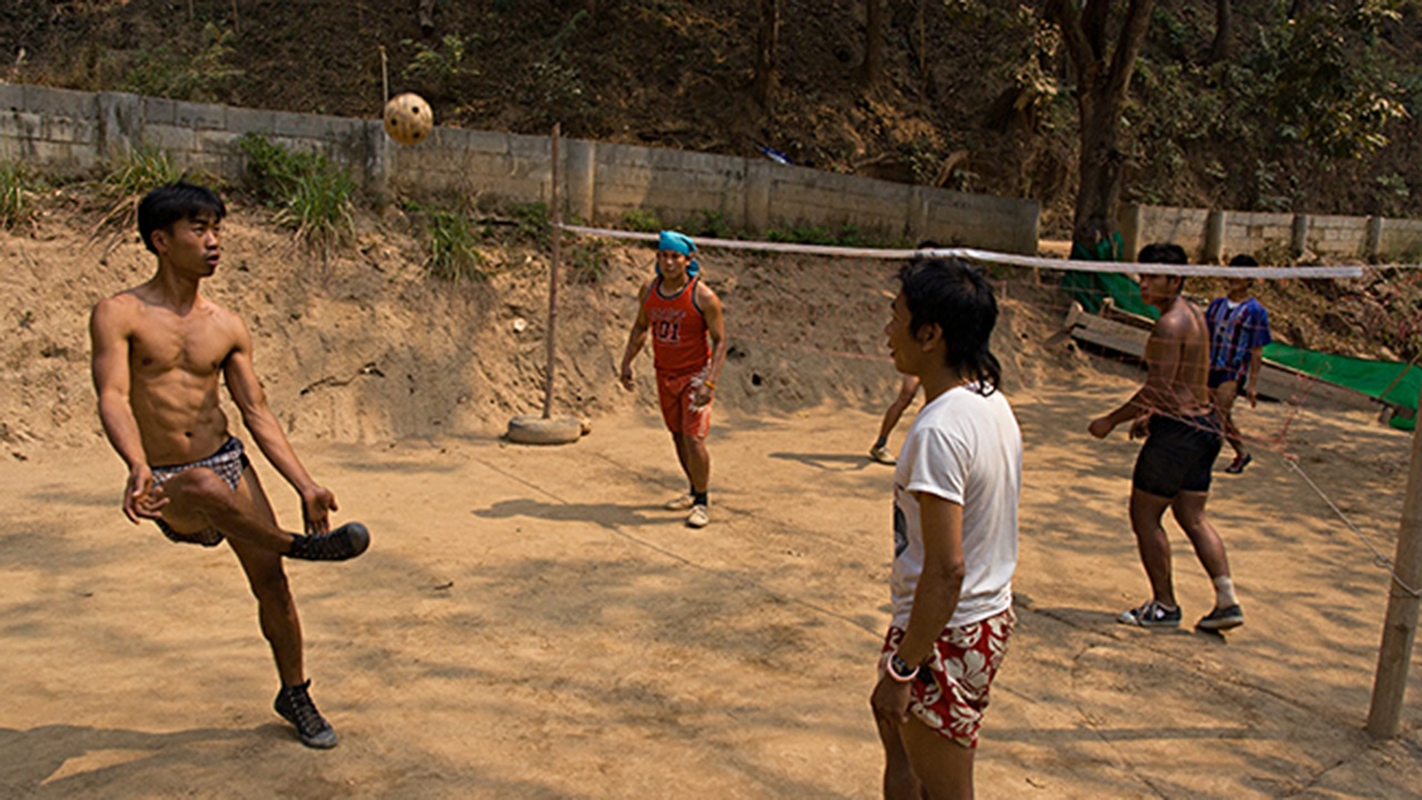 Phong trao cau may va futsal o Thai Lan hinh anh