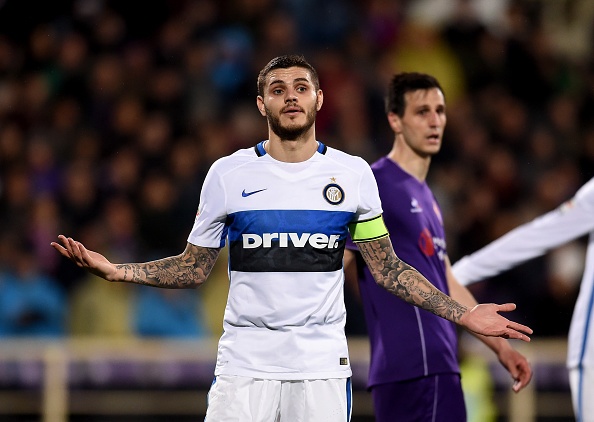 Tran dau tran ngap the giua Fiorentina va Inter hinh anh