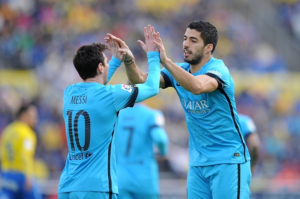 Tong hop tran dau: Las Palmas 1-2 Barcelona hinh anh