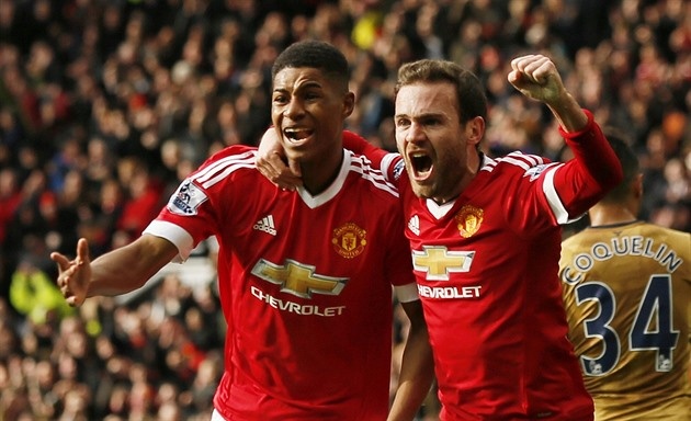 Tong hop tran dau: Manchester United 3-2 Arsenal hinh anh