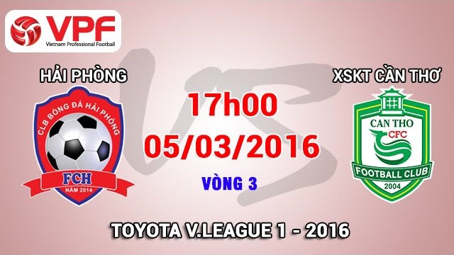 Tong hop tran dau: Hai Phong 1-0 XSKT Can Tho hinh anh