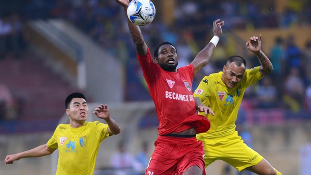 Video Ha Noi T&T 1-2 Becamex Binh Duong hinh anh