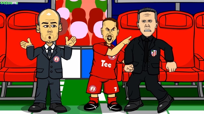 Hoat hinh mo phong tran Bayern Munich vs Atletico Madrid hinh anh