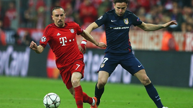 Man trinh dien cua Ribery truoc Atletico Madrid hinh anh