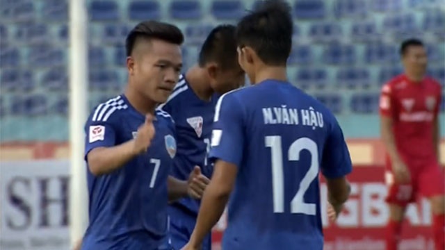 Video Quang Nam thang Binh Duong 2-1 hinh anh