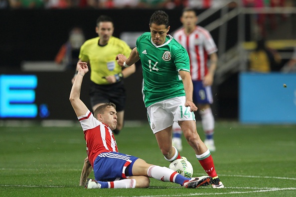 Chicharito danh dau dep mat giup Mexico thang Chile hinh anh