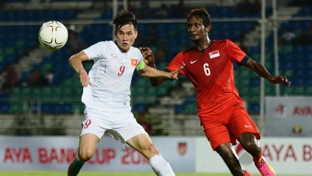 Video chien thang 3-0 cua Viet Nam truoc Singapore hinh anh