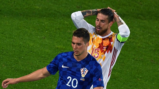 Highlights Euro 2016: Tay Ban Nha 1-2 Croatia hinh anh